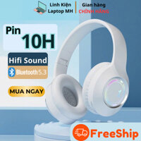 Tai Nghe BlueTooth Không Dây Có Mic Chống Ồn, Tai Nghe Chụp Tai Pin Khỏe Chân Type-C