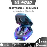 Tai nghe Bluetooth không dây chống ồn M10 chơi game di động chế độ kép chơi game nghe nhạc loại tai nghe in-ear đầy màu
