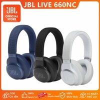 Tai nghe Bluetooth không dây qua tai JBL Live 660NC có Mic Tai nghe chơi game Loa siêu trầm Tai nghe