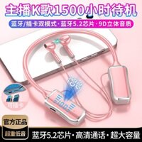 Tai Nghe Bluetooth Không Dây Siêu Bền Đeo Cổ Thể Thao Nghe Bài Hát HuaweiOPPOvivoXiaomi Android Apple Phổ Thông