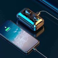 TAI NGHE BLUETOOTH KO DÂY KIÊM SẠC DỰ PHÒNG  ÂM THANH NỔI/ ÂM THANH Hìi. PIN TRÂU KHỦNG CÔNG NGHỆ 5.0 F9-10 Max2020