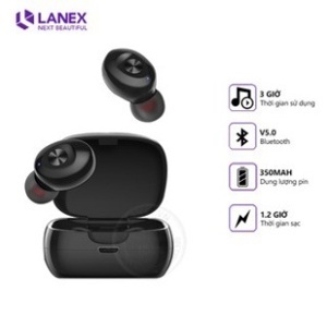 Tai nghe Bluetooth LANEX LEP-W22 V5.0 có mic