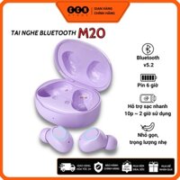 Tai Nghe Bluetooth M20 Hỗ Trợ Sạc Nhanh Bluetooth 5.2 Âm Thanh Chuẩn HIFI Độ Trễ Thấp Có Kháng Nước Màu Sắc Đa Dạng