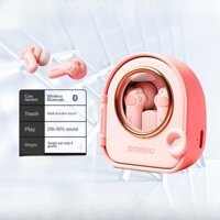 Tai Nghe Bluetooth Mèo Móng Vuốt Màu Hồng Di Động ENC Giảm Tiếng Ồn Trò Chơi Gọi Âm Nhạc Độ Trễ Thấp Chế Độ Kép Tai Nghe Không Dây