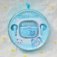 Tai nghe Bluetooth Miku mới Anime In-Ear Wireless Hifi Gaming Độ trễ thấp Độ bền lâu Tai nghe tùy chỉnh chống nước cho bé gái