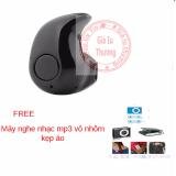 Tai nghe bluetooth mini S530 (Đen) + máy nghe nhạc mp3+cáp sạc+tai nghe nhét tai