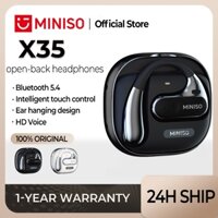 Tai nghe Bluetooth MINISO X35 OWS Tai nghe không dây thể thao có Mic Tai nghe không dây âm thanh nổi HiFi chống nước
