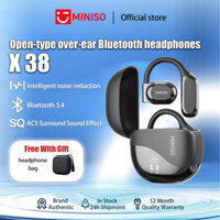 Tai nghe Bluetooth MINISO X38 AI Mở Nghe Định hướng Truyền âm thanh ACS Âm thanh vòm Bluetooth 5.4 Tiếng ồn thông minh