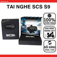 Tai Nghe Bluetooth Mũ Bảo Hiểm SCS S9 Intercom 500m Bảo Hành 12 Tháng