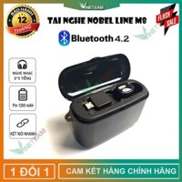 Tai nghe Bluetooth Nobel line M8 tàng hình mini siêu nhỏ siêu rẻ,dung lượng pin khủng dùng cho mọi loại máy -dc3565