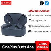 Tai Nghe Bluetooth OnePlus Buds Ace TWS 5.3: Chơi Game Không Chói Tai, Pin 36 Giờ Cho OnePlus 11 và 10 Pro