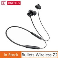 Tai nghe Bluetooth OnePlus Bullets Wireless Z2 có nam châm điều khiển và mic tích hợp, sạc nhanh Dynamic Fast Charge Bullets Wireless Z2