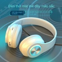 Tai nghe Bluetooth phát sáng Loa siêu trầm Tai nghe trò chơi thể thao không dây