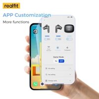 Tai nghe Bluetooth Realfit F3 Tai nghe thể thao khử tiếng ồn -38dB 360° Âm thanh không gian Bass tốt