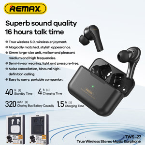 Tai Nghe Bluetooth Remax TWS-27