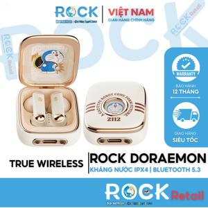 Tai nghe bluetooth Rock Retro Style True Wireless