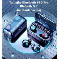 Tai nghe Bluetooth S10 Pro, Cảm Ứng Vân Tay, Hỗ Trợ Đàm Thoại 2 Chiều, Chống Nước Tiêu Chuẩn IPX7