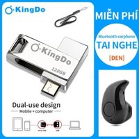 [Tai nghe Bluetooth S530 miễn phí]Ổ Đĩa Flash KINGDO 128 GB (Usb 2.0)