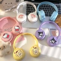 Tai Nghe Bluetooth Sanrio Blackmi Dễ Thương Hello Kitty Tai Nghe Không Dây Stereo Tai Nghe Giảm Tiếng Ồn Anime