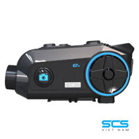 TAI NGHE BLUETOOTH SCS G7+ GẮN MŨ BẢO HIỂM MOTO CÓ CAMERA HÀNH TRÌNH