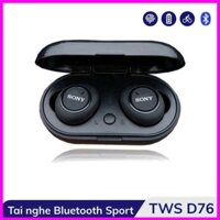 Tai Nghe Bluetooth Sony TWS - D76 Bluetooth 5.0 - Bass Hay, Âm Thanh Cực Ấm - Bảo Hành 6 Tháng - GiaDụng1994