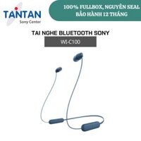 Tai Nghe Bluetooth Sony WI-C100  Hàng Chính Hãng - Màu Xanh Dương