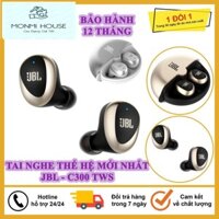 Tai Nghe Bluetooth, Tai Nghe Không Dây Jbl C330 TWS, Âm Thanh Hay, Bass Siêu Trầm, Bảo Hành 12 Tháng