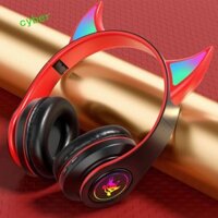 Tai nghe Bluetooth tai quỷ CYBERLINX, Tai nghe không dây quỷ ABS, Bluetooth thời trang qua tai không dây quỷ còi qua tai Tai nghe trẻ em