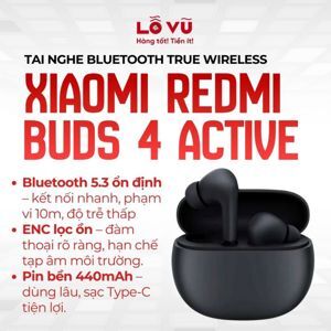 Tai nghe Bluetooth True Wireless Xiaomi Redmi Buds 4 Active