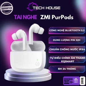 Tai nghe Bluetooth True Wireless ZMI PurPods TW101ZM