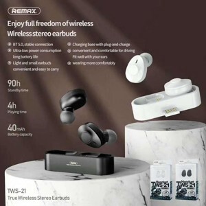 Tai nghe Bluetooth True Wireless Remax TWS-21