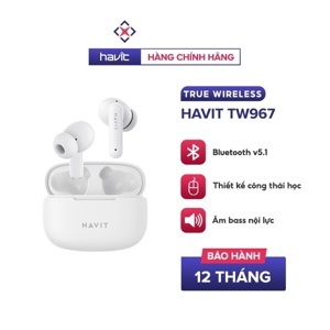 Tai nghe Bluetooth True Wireless Havit TW967