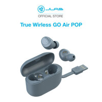 Tai nghe Bluetooth True Wireless Go Air Pop JLab màu xám xanh slate - Hàng chính hãng