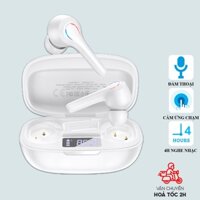 Tai nghe bluetooth TWS không dây Borofone BW11 nghe nhạc liên tục 4h, hỗ trợ đàm thoại, cảm ứng chạm