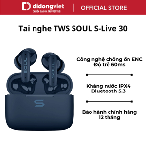 Tai nghe Bluetooth TWS Soul S-Live 30