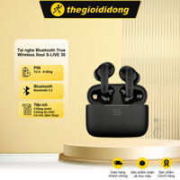 Tai nghe Bluetooth TWS SOUL S-LIVE 30 Đen