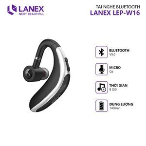 Tai nghe bluetooth V5.0 Lanex LEP W16
