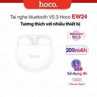 Tai nghe Bluetooth V5.3 Hoco EW24 pin 200mAh âm thanh Hi-Fi , thời gian sử dụng lâu hỗ trợ đổi tên