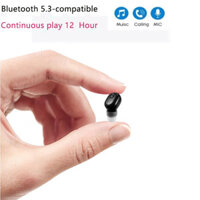 Tai nghe Bluetooth vô hình, loa Bluetooth mini không dây trong tai, giảm tiếng ồn vật lý cho thể thao và game.