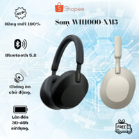 Tai nghe Bluetooth WH1000-XM5. Tai nghe chụp tai chống ồn chủ động. Tai nghe hiện đại.