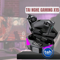 Tai Nghe Bluetooth X15 Pro Phiên Bản Gaming Chất Lượng Cao Led RGB Trễ Âm Cực Thấp Bảo Hành 1 Đổi 1 TAH Techwear