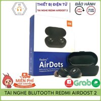 Tai Nghe Bluetooth Xiaomi Redmi Airdots 2, Bluetooth 5.0 Cảm Biến Tự Động Kết Nối, Âm Thanh Hay, Bảo Hành 12 Tháng