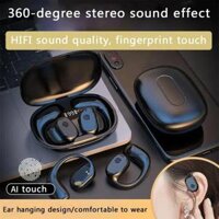 Tai nghe bluetoothTWS 5.3 Tai nghe không dây chống nước Tai nghe thể thao âm thanh nổi 9D Đèn LED cách ly tiếng ồn với Microphoe