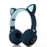 Tai nghe Bluetoth 5.0 nghe nhạc chơi game – Tai nghe tai mèo cute siêu Bass mẫu mới ( bảo hành 6 tháng ) [bonus]