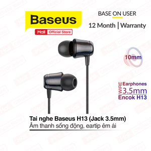 Tai nghe cao cấp Baseus Encok H13 Wired Earphone