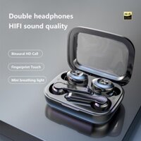 Tai nghe cặp đôi AIR15 mới Tai nghe Bluetooth Tai nghe cặp đôi Tai nghe không dây HD Stereo Thể thao chống nước Bốn tai nghe cho tất cả các điện thoại thông minh
