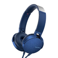 Tai nghe choàng đầu SONY MDR-XB550AP - Xanh dương