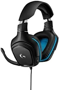 Tai nghe chơi game có dây âm thanh vòm G432 DTS:X của Logitech (giả da) (Gia hạn)