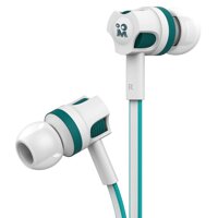Tai nghe chơi game có dây LANGSDOM JM26 âm thanh nổi kèm micro cho iOS Android-Màu Trắng & xanh-Size Với bao bì