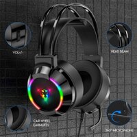 Tai nghe chơi game G606 Mic giảm tiếng ồn 7.1 (Tai nghe USB) - Headphone